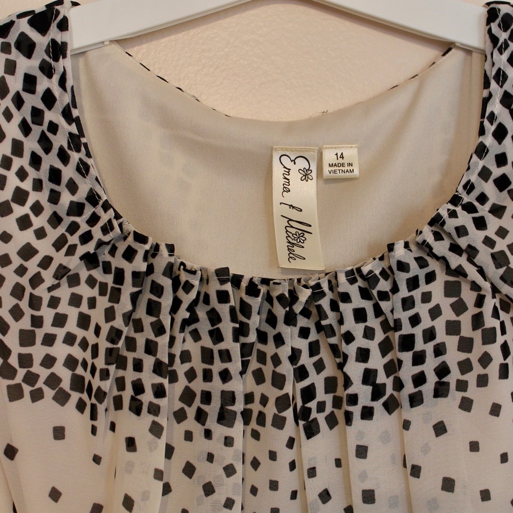 Black and White Dress